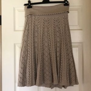 Moth knit sweater skirt from Anthropologie